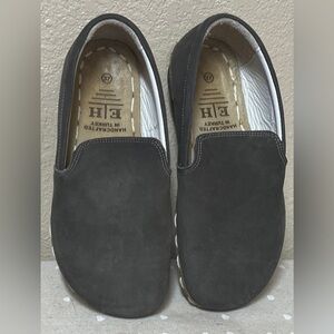 EARTH HARMONY 
Women’s Grey Slip-On Zero Drop Women’s Shoes.